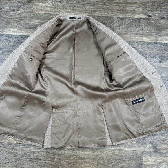 Vintage Yves Saint Laurent Wool Tweed Blazer Jacket Sport Coat YSL France 40 L - Picture 8 of 11